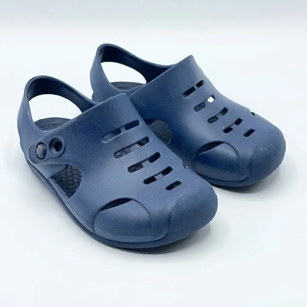 Okabashi toddler waterproof sandals in blue - Little Kid 7